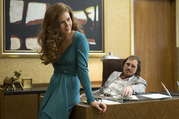 Amy Adams and Christian Bale in American Hustle 
